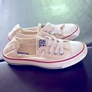 White Converse Shoreline
